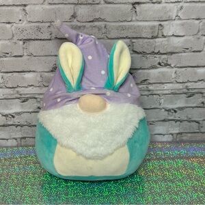 Squishmallows Maddox Gnome Easter Edition 12 in. Plush Bunny Ears Kellytoy